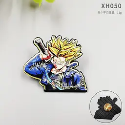 Значок Драгонболл Драконівські перли Dragon Ball P DRB 04 - мініатюра 2