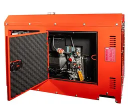 Генератор Синхронний Bison 6 кВт BS8500Q-3 / 6000 Вт / Дизель (41-00413) - мініатюра 5