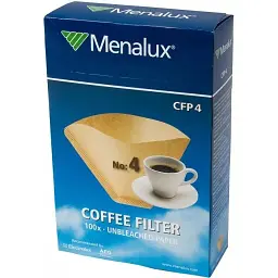 Аксесуар для кавоварки MENALUX Фільтр для крапельної кавоврки (CFP 4 100 шт)