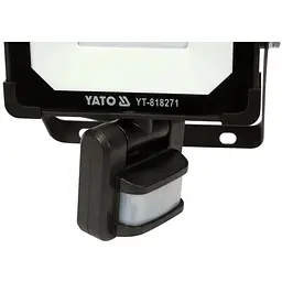 Прожектор Yato SMD LED датчик руху 20 Вт 230 В 1900 лм 30 діодів чорний (YT-818271) - мініатюра 5