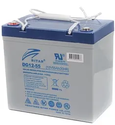 Аккумуляторная батарея для ИБП Ritar GEL 12 V / 55 А*ч (DG12-55)