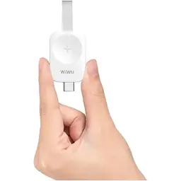 Бездротовий зарядний пристрій Wiwu M16 Pro для Apple Watch White [104012] - мініатюра 3