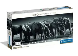 Пазл Clementoni High Quality Collection: Стадо гігантів (High Quality Collection - Herd of Giants Panorama Puzzle - 1000 pcs.), 1000 ел. (панорама) (39895)