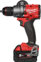 Milwaukee Набір із двох акумуляторних інструментів Milwaukee M18 M18FPP2A3-502X шурупокрут-дриль M18 FPD3-0X винтоверт ударний M18 FID3-0X акб М18 1х5А·рік ЗП M12-18FC TURBO кейс - мініатюра 2