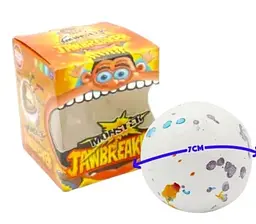 Льодяник з жуйкою всередині Zed Candy Monster Jawbreaker Fruity Candy 300 г - мініатюра 3
