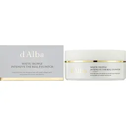 Патчі для шкіри навколо очей d'Alba White Truffle Intensive The Real Eye Patch преміальні гідрогелеві патчі з веганського колагену 68 шт. (DLB066) - мініатюра 2