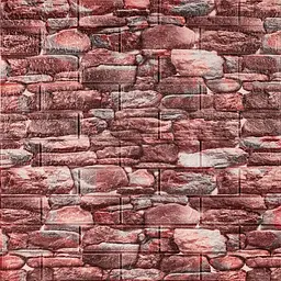 Самоклеюча декоративна 3D панелі 700х770х5мм Матовий камінь (060M) SW-00000635