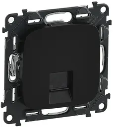 Розетка RJ45 Кат.5е UTP Valena Allure антрацит Legrand osv0001977