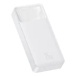 Зовнішній акумулятор Baseus Bipow Digital Display 15W 20000mAh Type-C (PPDML-J02) White [70161] - мініатюра 2