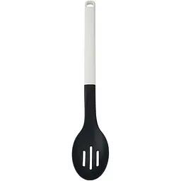 Ложка для сервіровки з прорізами KitchenAid Classic, 34 см, білий (KHA004OHPNG)