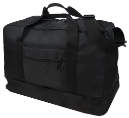Дорожня сумка з відділом для взуття 40L Wallaby Чорна - мініатюра 2