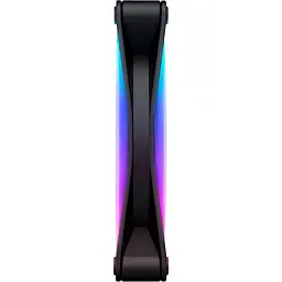 Вентилятор NZXT F140RGB Duo - 140mm Dual-sided RGB Fan - Single Pack (Black) (RF-D14SF-B1) - мініатюра 4