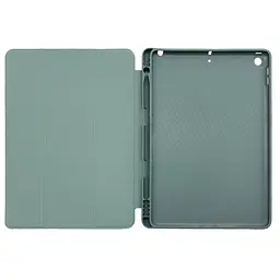 Чохол-книжка DK для Apple iPad 10.2" 7gen 2019 екокожа/силікон Smart Case cлот стилус (011189) green - мініатюра 5