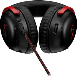 Навушники з мікрофоном HyperX Cloud III Black/Red (727A9AA) - мініатюра 2