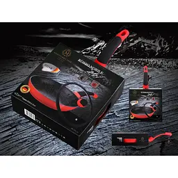 Сковорода Meisterklasse MK-1035-28 red marble - мініатюра 10