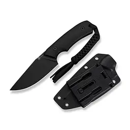 Нож фиксированный тактический Civivi Gander, (9.2 см) 14C28N/Micarta черный