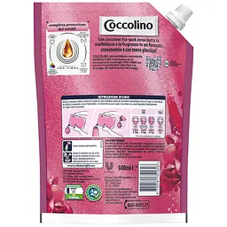 Кондиціонер для білизни Coccolino Tiare & Red Fruits Квіти Тіаре та червоні фрукти 600 мл - мініатюра 2