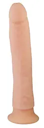 Фалоімітатор Nature Skin Soft Dong 24 см тілесний - мініатюра 3