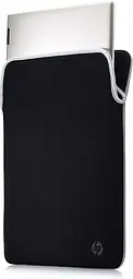Чохол HP 14 Reversible Protective Blk/Slv Sleeve - мініатюра 4