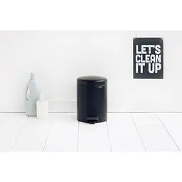 Відро для сміття Brabantia Pedal Bin чорне 5 л (112928) - мініатюра 5