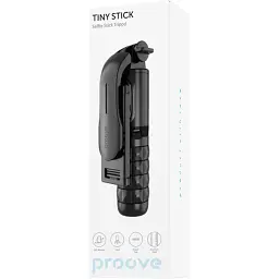 Селфи-монопод Proove Tiny Stick Selfie Black [MPTS00010001] [110124] - мініатюра 10