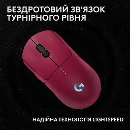 Мишка Logitech G Pro 2 Lightspeed Wireless Magenta (910-007309) - мініатюра 5