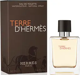 Оригінал Hermes Terre d'Hermes 50 мл туалетна вода