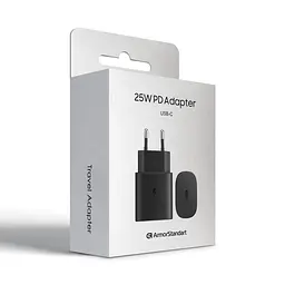 Зарядний пристрій ArmorStandart AR-TA800 USB-C 25W Fast Charger Black (ARM63803) - мініатюра 3