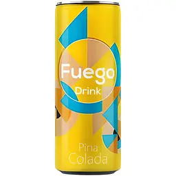 Напій слабоалкогольний Fuego Pina Colada 4.5% 0.25 л з/б