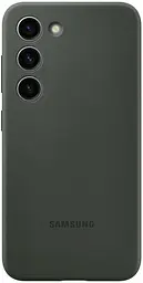 Оригінальний силіконовий чохол для Samsung Galaxy S23 Plus (6.6") Samsung Silicone Case EF-PS916TGEGRU Khaki - мініатюра 3