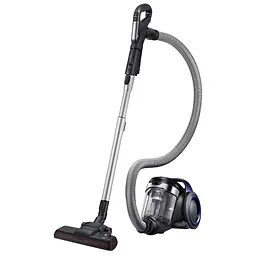 Пилосос Samsung VC05K71F0HB/UK Blue/Black 550 W без мішка Cyclone Force with Anti-tangle Turbine керування на ручці міні-турбощітка щітка 2в1 - мініатюра 6