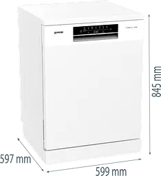 Посудомийна машина Gorenje GS643E90W (7082437) - мініатюра 5