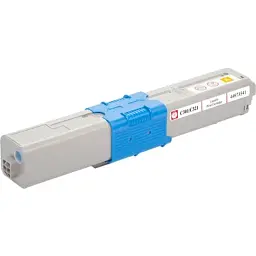 Тонер-картридж BASF OKI C301/C321/MC332/MC342/ 44973541 Yellow (KT-44973541) - мініатюра 2