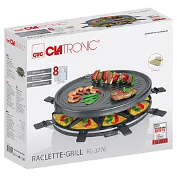Гриль-раклетниця Clatronic RG 3776 - мініатюра 6
