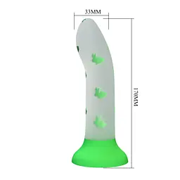 Фалоімітатор PRETTY LOVE Romantic Rendezvous, Luminous Suction base PRETTY LOVE BW-008120NY-1 99173 - мініатюра 6