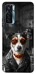 TPU чохол Demsky Jack rassel для TECNO Camon 17 Pro
