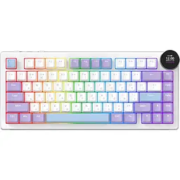 Клавіатура Ajazz AK820 V2 White Peach Switch Purple/White/Blue (AK820-V2-WP-PWB) [175695]