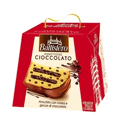 Панеттоне Battistero Panettone Cioccolato з шоколадним кремом та крихтами 750 г