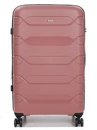 Валіза велика L поліпропілен Worldline Airtex 282 109л 74×47×30см Рожеве золото - мініатюра 3