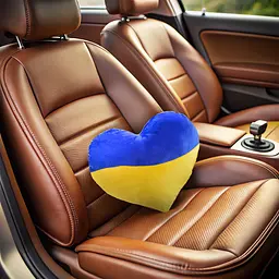 Іграшка м'яка Масік Серце жовто-блакитне (МС 180402-03) - мініатюра 4