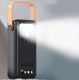 Power Bank SOLAR YM-636CX 80000 mAh з ліхтариком ∙ Портативний акумулятор YM-636C на сонячній батареї - мініатюра 3