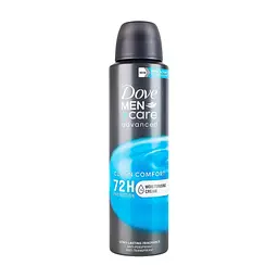 Антиперспірант Dove Men+Care Advanced Clean Comfort Antiperspirant 150 мл (8720181284335)