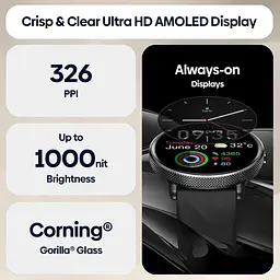 Смарт-годинник Zeblaze GTR 3 Pro Black | Ultra AMOLED - мініатюра 6