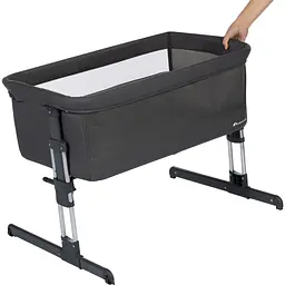 Приставне ліжечко Bebe Confort Calidoo Tinted Graphite  - мініатюра 3