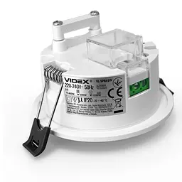 Датчик руху та освітленості Videx VL-SPR41W інфрачервоний білий 220V 1200W (28938-000) - мініатюра 4