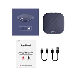 Адаптер 3в1 CarlinKit TBox Plus 4/64Gb 4G/LTE GPS Android 13 для бездротового Apple CarPlay або Android Auto - мініатюра 14