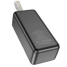 Універсальна мобільна батарея Borofone BJ33C 40000mAh PD30W (Чорний) - мініатюра 3