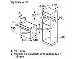 Духовка електрична Bosch HBG536EW4 - мініатюра 9
