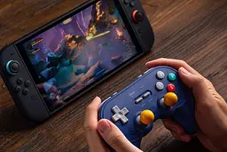 Геймпад 8BitDo Pro 3 Bluetooth Switch/Switch 2, Windows, Apple, SteamOS, Android grey - мініатюра 6
