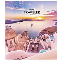 Зошит учнівський "Traveler" 096-3262L-1 в лінію, 96 аркушів